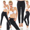 Regular Denim Black Washed Ankle Skinny High Waist Jeans